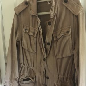 Free People Cargo Jacket